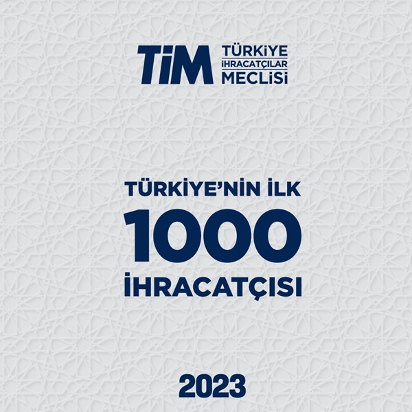 İlk 1000 İhracatçı Araştırması 2023 Kitabı 