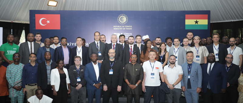 Türkiye-Gana Ticaret Bağları Akra'da Güçlendi